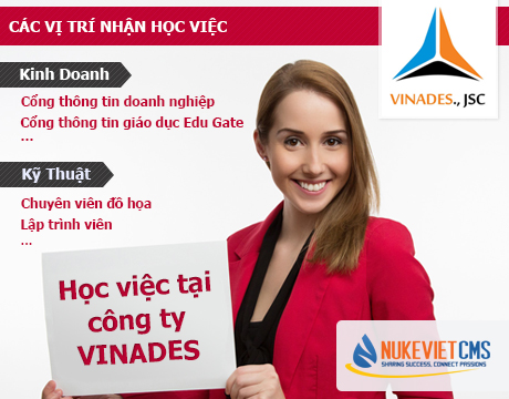 Hãy trở thành nhà cung cấp dịch vụ của NukeViet!