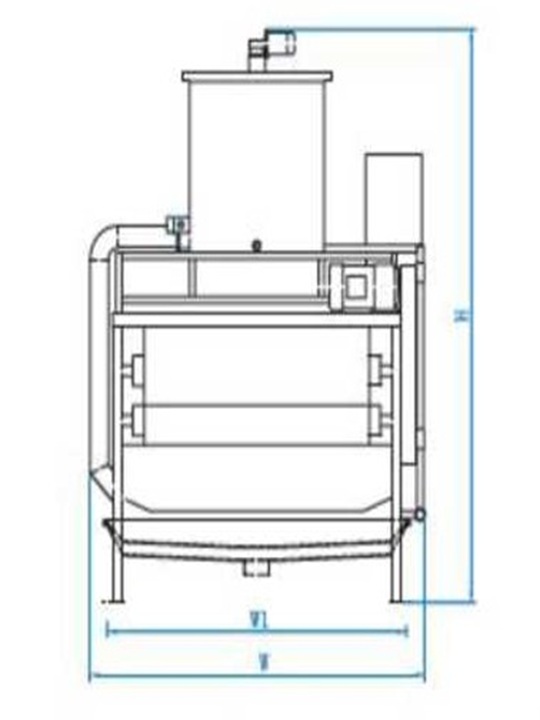 SLUDGE PRESS MACHINE