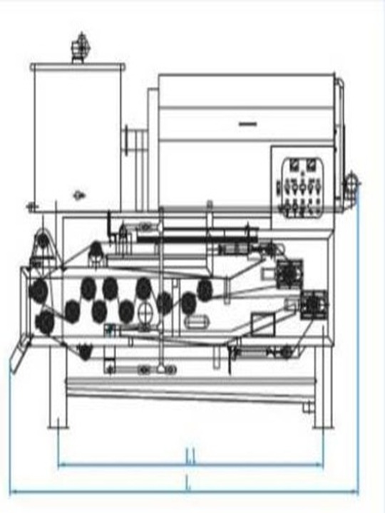 SLUDGE PRESS MACHINE