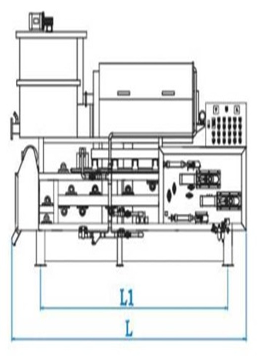 SLUDGE PRESS MACHINE