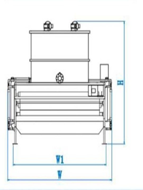 SLUDGE PRESS MACHINE